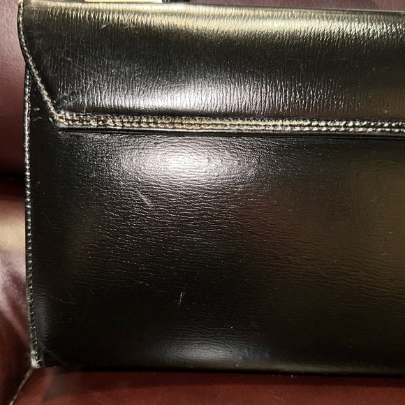 Coret Accessories Little Black Leather Handbag - Picture 6 of 16